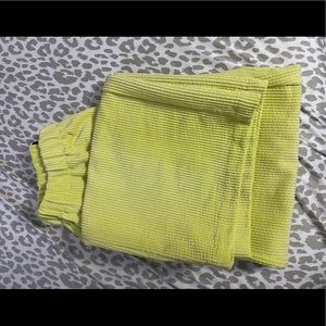Urban outfitters BDG pants in lime green. Size small